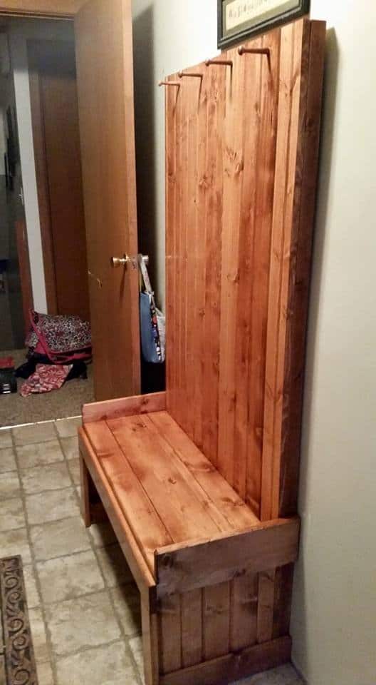 Mudroom bench